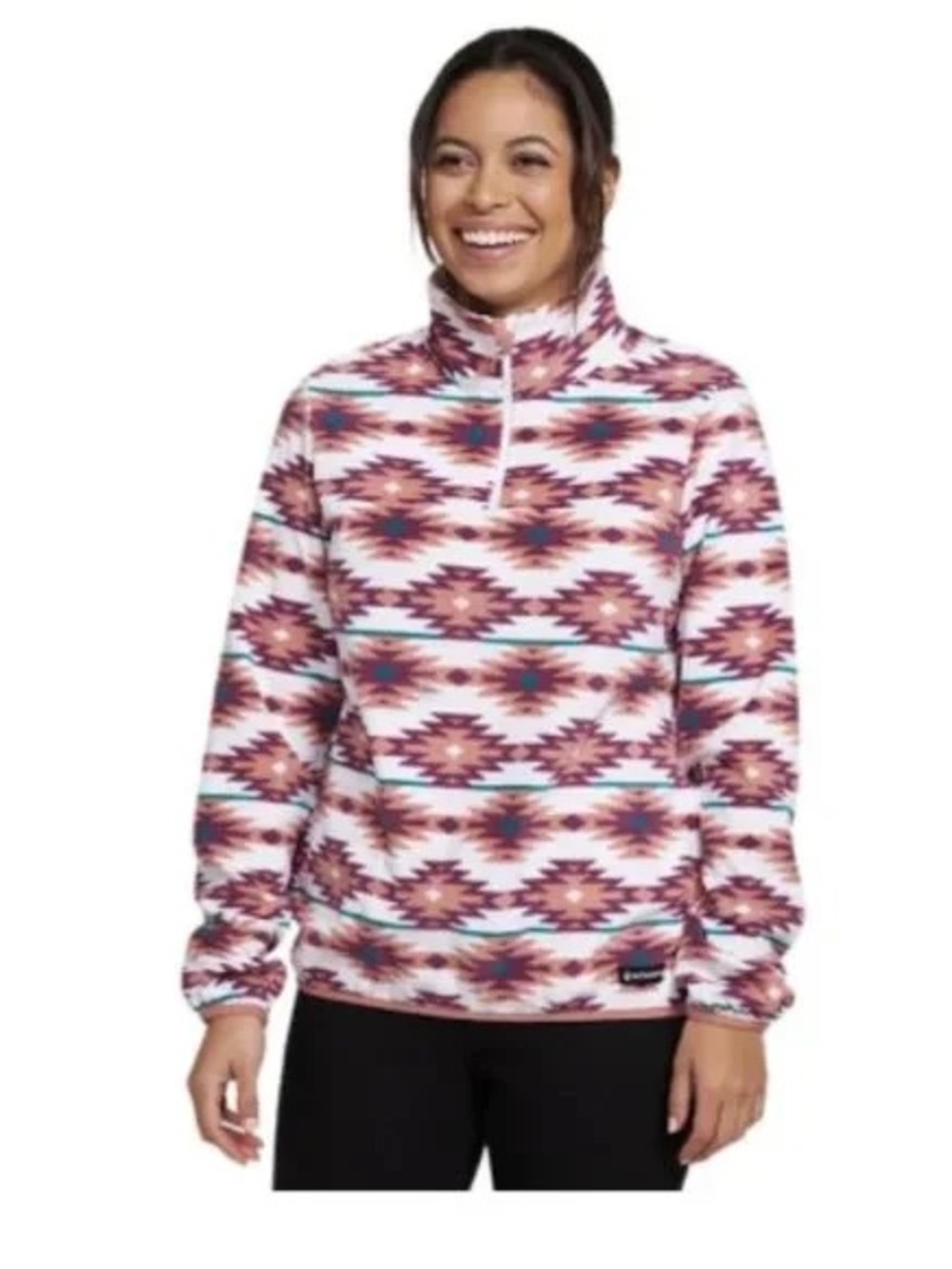 NWOT Woods 1/4 zip fleece sweater